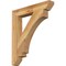 Ekena Millwork Imperial Slat Rough Sawn Bracket, Western Red Cedar, 4"W x 26"D x 30"H BKT04X26X30IMP06RWR - alternate 1